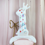 32-tollised seisva numbriga &otilde;hupallid 0-9 valge krooniga s&uuml;nnip&auml;evaks &Otilde;hupallid Palju &otilde;nne s&uuml;nnip&auml;evaks s&uuml;nnip&auml;evapeo kaunistus