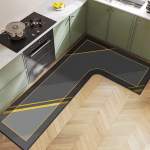 P&otilde;hjamaade kerge luksus diatomiitmuda majapidamis- L-kujuline k&ouml;&ouml;gip&otilde;randamatt Veeimavus Libisemisvastane Kiiresti kuivav ja Lihtsalt hooldatav P&otilde;randamatt 80*120*45cm