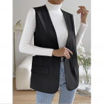 Naiste moekas vestjakk, slim ja elegantne XL must