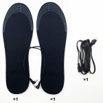 Soojendusega sisetallad USB elektrilised jalasoojendajad Pad Talvised sisetallad 41-46 must