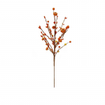 2 tk Kunstlik s&uuml;gisene marja k&otilde;rvitsa oks S&uuml;gisene lilletaim t&auml;nup&uuml;ha pulmadeks Kodu DIY Decor Lilleseade oranž