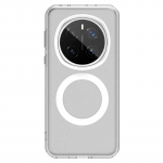 For Honor Magic 7 &Uuml;mbriskate Huawei Honor Magic 7 Magic7 Capa Tagumine Juhtmevaba Laadimine R&otilde;ngakujuline Magnetiline Matt Fundas Honor Magic 7 jaoks For Magic 7 valge