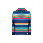 Polo Ralph Lauren Triibulise logoga kapuutsiga pusa Meeste kapuutsiga pusad Mitmev&auml;rviline 710890961001DARK XS