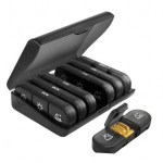 N&auml;dala ravimikorraldaja 3 korda p&auml;evas Suur 7 p&auml;eva igap&auml;evane ravimiplaneerija konteiner 21 must