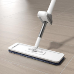 Clean Mops Magic Squeeze Flat Mop K&auml;tevaba pesu Pesu P&otilde;randapuhastus Mopiga kaltsupadjad Mikrofiibrist mopp majapidamises 32cm with 1 pads