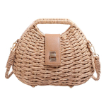 Naiste &otilde;lgk&otilde;rsest rannakott vitspunutud &otilde;lakott crossbody kott v&auml;ike naiselik luksus beige