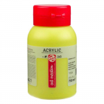 Peinture acrylique - Jaune Verd&acirc;tre - 243 - Pot de 750 ml - Talens Art Creation