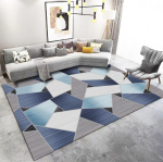 WTEMPO Elutoa diivan Kohvilaud Vaip Moodne abstraktne Magamistoavaip 80*120cm gray