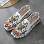 Vanad Pekingi riidest kingad Meeste &Uuml;li&otilde;pilaste Social Spirit Guy Pehme tallaga hingav &uuml;he pedaaliga Hiina stiilis Doudou kingad 45