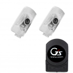 Aohong Prius Logo Projektsioon Kardin Valgus Komplekt 2 tk Ukse Tere Tulemast Valgus Kardin Lamp Set of 2