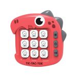 Kolm-Ritta Tic-Tac-Toe Laste M&otilde;tlemise Treening Interaktiivne Lauam&auml;ng M&auml;nguasjad M&auml;nguautomaat &Uuml;heksa Ruutu One Size