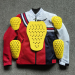 Suvine mootorrattas&otilde;idu kaitsevarustus, v&otilde;rgust hingav v&otilde;idus&otilde;idu mootorratta reisimise pendelr&auml;nduri riietus, p&otilde;rutuskindel ja kulumiskindel XXXL