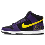 Nike Dunk High Premium EMB Lakers Meeste Tennised Lilla Must Opti-Kollane DH0642-001 41
