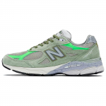 Patta x New Balance 990v3 Valmistatud USA-s Hoia pere l&auml;hedal Unisex tossud Roheline Oliiv M990PP3 43