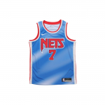 Nike Dri-Fit Retro S&auml;rk 19-20 Hooaeg Minimalistlik Brooklyn Nets Kevin Durant Ei. 7 Meeste Toppe Sinine CQ4253-402 S