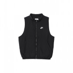Nike Therma-FIT Club &Uuml;hev&auml;rviline Kirjalogo Prindiga Lukuga Puuvillane Vest Meeste Vest Must DX0677-010 L