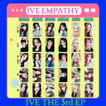 IVE 3. minialbum Levelha Empathy erifotokaart kaup fotokaart Jang Won-young An Yu-jin LIZ LEESEO S&uuml;gisene iidolikollektsiooni kaart