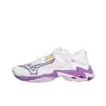 Mizuno Wave Lightning Z8 Valge Patrician Purple Naiste Tennised Quince V1GC240010 36.5 white