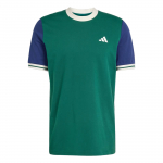 Adidas Tennis Heritage T-s&auml;rk Retro Niiskust Imav V&auml;rviplokk L&uuml;hikeste Varrukatega T-s&auml;rk Meeste Topid Akadeemiline Roheline JC6741 2XL
