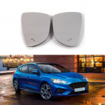 Kuumutatud pimeala tahavaatepeegli klaas 2018-2021 Ford Focus MK4 jaoks Left with heating