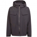 Adidas Originals SS25 Kapuutsiga L&otilde;tv Tuulekindel Soe Jakk Meeste Jakid Must JD2110 M