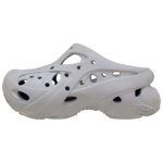 Crocs &uuml;mar ninaga paksude talladega kootud sussid naiste jalatsid hall 211141-GREY 37-38 gray