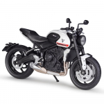 WELLY 1/12 2021 Triumph Trident 660 Sulamist V&otilde;idus&otilde;idu Mootorratta Mudel Valatud Metallist T&auml;navamootorratta Mudel Simulatsioon Laste M&auml;nguasi Kingitus valge