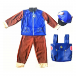 Anime Koerapatrull Laste T-s&auml;rgid P&uuml;ksid Seljakott M&uuml;ts Marshall Chase Skye Zuma Rubble Laste Patrullivormid Halloweeni Cosplay Kost&uuml;&uuml;m as the picture-XS-110
