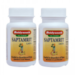 Baidyanath Jhansi Saptamrit Lauh Ayurveda Tabletid Pakk 2 x 40 tabletti Looduslik Taimne Heaolutoode