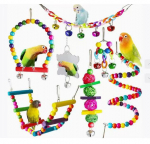 Papagoi n&auml;rimism&auml;nguasjad, linnum&auml;nguasjad, redelkiiged, lihtsad kellukesed as shown in the picture