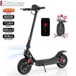 Electric Scooter Adult iScooter i10 Pro 10 800W Motor Electric City Scooter Top Speed 40Km/h 48V 15AH Range 45Km Load 120Kg 48V 15AH