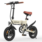 Elektriline jalgratas Kokkupandav ESKUTE F200 250W Mootor Linnas E-jalgratas Tippkiirus 25 km/h 36V 7,8 Ah S&otilde;iduulatus 50 km Kandev&otilde;ime 120 kg No Accelerator kollane
