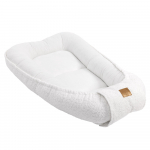 Beebi une-kookon - boucl&eacute; 83cm x 55cm valge