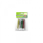 Paillettes - PW international - 4 tubes - Rouge No&euml;l - S&egrave;ches - Multicolores