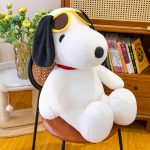 P&auml;ikeseprillid Snoopy nukk suured k&otilde;rvad koer pl&uuml;&uuml;sist m&auml;nguasi nukk laste kaasas k&auml;iv padi kingitus 30 cm 0.46kg