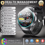 2025 Uus AI Mikro F&uuml;&uuml;siline L&auml;bivaatus EKG Nutikell Verer&otilde;hu Emotsioonide Tuvastus V&auml;simuse Monitooring Nutikell EKG+PPG black silicone