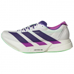 adidas Adizero Adios Pro 4 Core White Purple Lime Burst Meeste Tossud Collegiate-Purple JR1656 40
