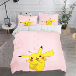 Pok&eacute;mon Pol&uuml;ester Tekikott Armsa Prinditud Multikaga Tekikott Voodipesukomplekt 3-osaline Sobib Lastele Ja T&auml;iskasvanutele Kahekohaline 135x200cm gray