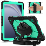 360 kraadi p&ouml;&ouml;rlev raskeveokite soomuskate Samsung Galaxy Tab A11 Plus A11+ 2025 11-tollisele tahvelarvutile Toetusaluse, randmepaelaga Kate Tab A11 Plus 11inch