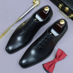 Moodsad t&auml;isnahast meeste Oxford kingad Ehtne Nahk K&auml;sit&ouml;&ouml; Kvaliteet Mugavad Elegantsed Mustad Pulma Sotsiaalsed Formaalne Kingad Mees 38 must