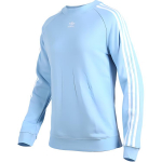 Adidas Originals T&auml;hekiri Triibuline &Uuml;mmarguse kaelusega Soe Pikkade varrukatega Huppar Naiste huppar Sinine DH3173 XS