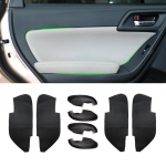 Pehme Nahast Ukse K&auml;etoe Kate Subaru Foresterile 2013 2014 2015 2016 2017 2018 Auto 4tk Ukse K&auml;etoe Paneeli Kate Nahk Liist door armrest gray