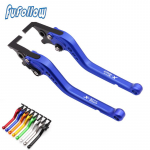 Brakes Levers For KYMCO X-TOWN xtown 125i 300i X TOWN Motorcycle Accessories CNC Adjustable Brake Clutch Lever With logo Short Silver