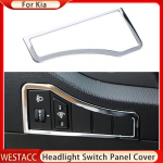 ABS Kroomitud Auto Esitulede L&uuml;liti Paneeli Raami Kate Dekoratiivne Kleebis Kia Sportage R SportageR 2011 - 2015 jaoks