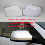 Car Door Rear view Mirror Cover Cap For Mazda 2 Demio 2002-2007  3 BK 2003-2009  6 GG 2003 Left side