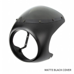7-tollise mootorratta esitulede kate Retro Veekindel Kukkumisvastane Voolundi Muutmise Tarvikud Matte + Black Cover