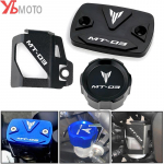 Yamaha MT03 2022 MT-03 2015- Mootorratta Tarvikud Eesmised Tagumised Piduri&otilde;li Reservuaari Korgid &Otilde;likate Rear-black