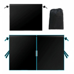 Heat ulation Drapes Car Partition Curtain Outdoor Camping 95 Light Blockage Camping Accessories Flexible Design Curta