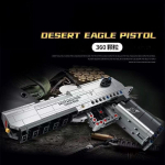 S&otilde;jav&auml;e seeria ehitusklotsid Desert Eagle M1911 AK47 p&uuml;stol Saab tulistada Mudel DIY Montaaž Telliskivi M&auml;nguasjad Lastele S&uuml;nnip&auml;evakingitus