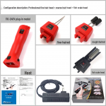 Elektriline linnuliha kitkumismasin : Liitiumaku, Automaatne kana, pardi ja hane jaoks - Euroopa standard